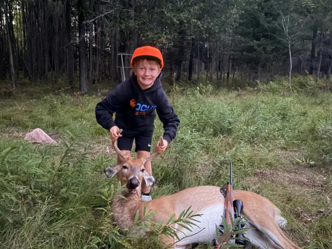 Young hunter finds success